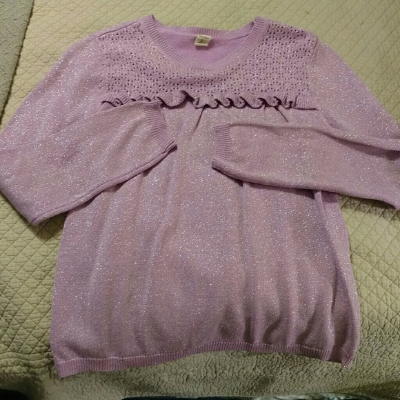 Old Navy Girls Sparkle Sweater - Picture 3 of 8